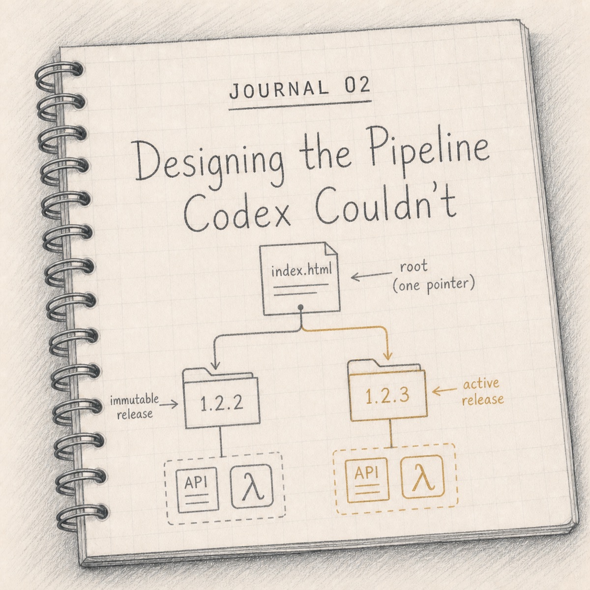 Journal 02: Designing the Pipeline Codex Couldn’t